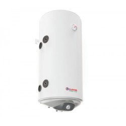 Стенен вертикален емайлиран бойлер с долна серпентина 100 литра, 3kW