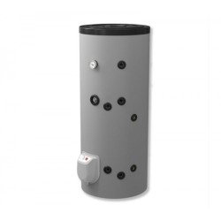 Емайлиран бойлер с една серпентина и нагревател 200 литра, 3kW