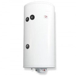 Емайлиран бойлер с една серпентина и нагревател с табло 200 литра, 3kW