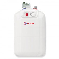 Емайлиран електрически бойлер Eldom за монтаж под мивка 10 литра 2kW