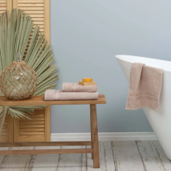 Хавлия за ръце Karaca Home Daily soft 100% памук, размер 30х50, цвят екрю