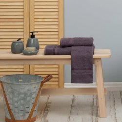 Хавлия за ръце Karaca Home Daily soft 100% памук, размер 30х50, цвят антрацит