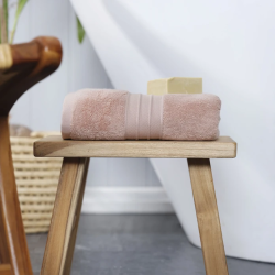 Хавлия за лице Karaca Home Aquasoft 100% памук, размер 50х90, цвят пудра