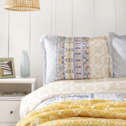 Зимен двоен спален комплект с одеяло Karaca Home от 5 части, 100% памук 