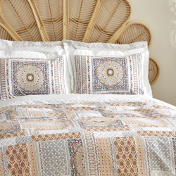 Двоен спален комплект Karaca Home Lanita от 4 части, 100% мек и висококачествен памук 