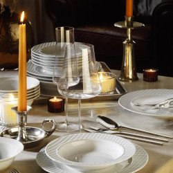 Сервиз за хранене Kütahya Porcelain 18 части, 6 човека, цвят бял