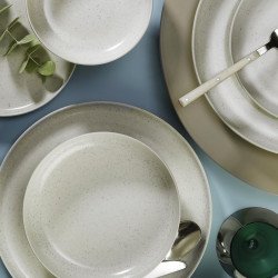 Сервиз за хранене Kütahya Porcelain 16 части, 4 човека, цвят крем