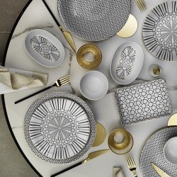 Сервиз за хранене Kütahya Porcelain 18 части, 6 човека