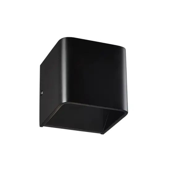 LED Аплик NEPHELE черен мат квадрат LED Аплик NEPHELE черен мат квадрат