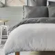 Луксозен двулицев двоен спален комплект Nautica Home от памучен муселин, цвят антрацит и светло сиво Луксозен двулицев двоен спален комплект Nautica Home от памучен муселин, цвят антрацит и светло сиво
