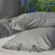Луксозен двулицев двоен спален комплект Nautica Home от памучен муселин, цвят антрацит и светло сиво Луксозен двулицев двоен спален комплект Nautica Home от памучен муселин, цвят антрацит и светло сиво